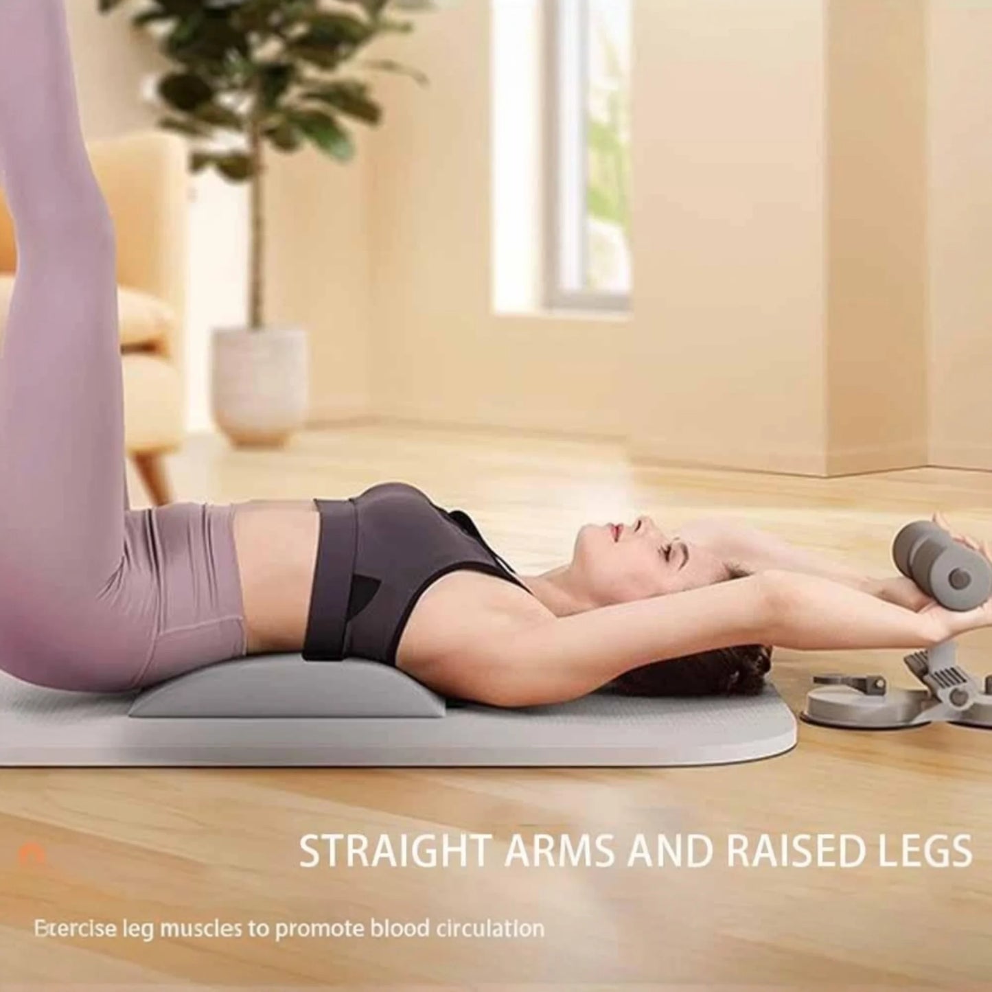 Suporte de Abdominais Ultra-Grip – O Teu Ginásio Compacto em Casa