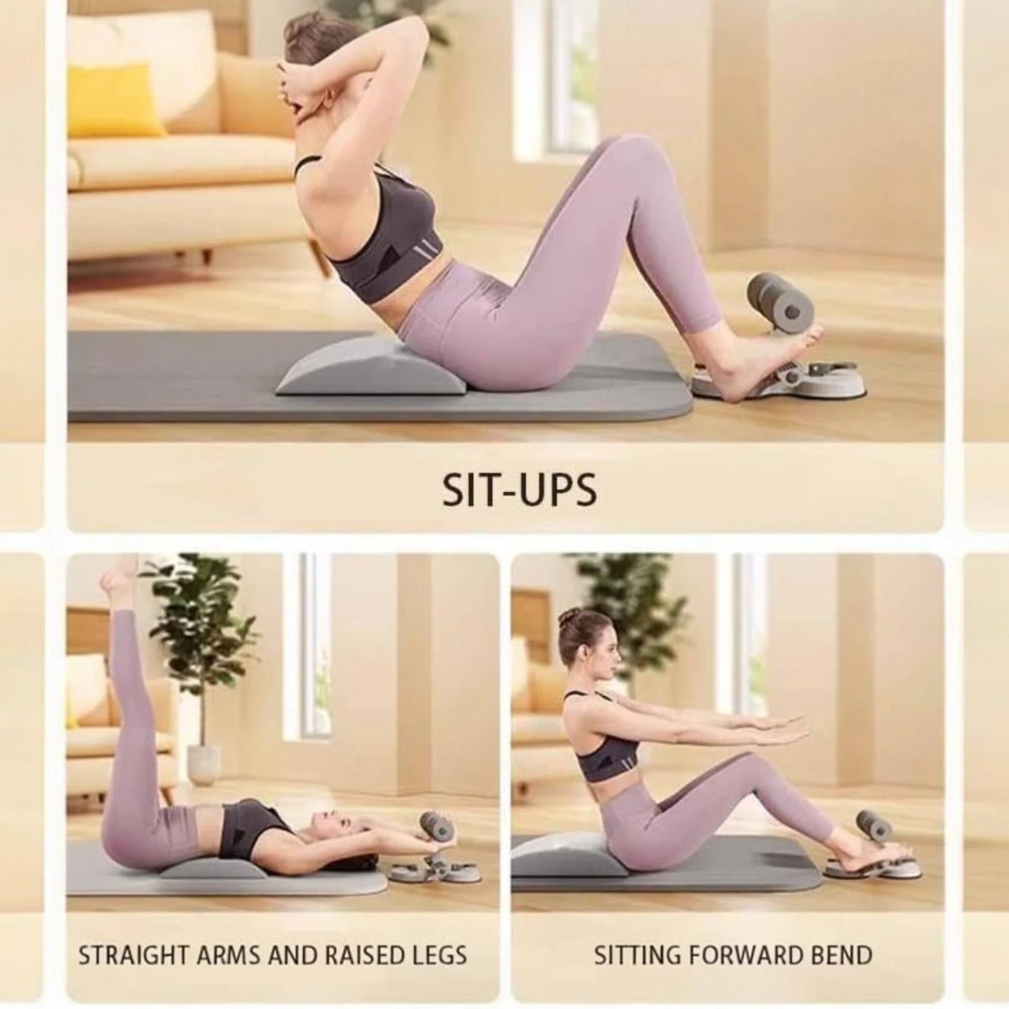 Suporte de Abdominais Ultra-Grip – O Teu Ginásio Compacto em Casa