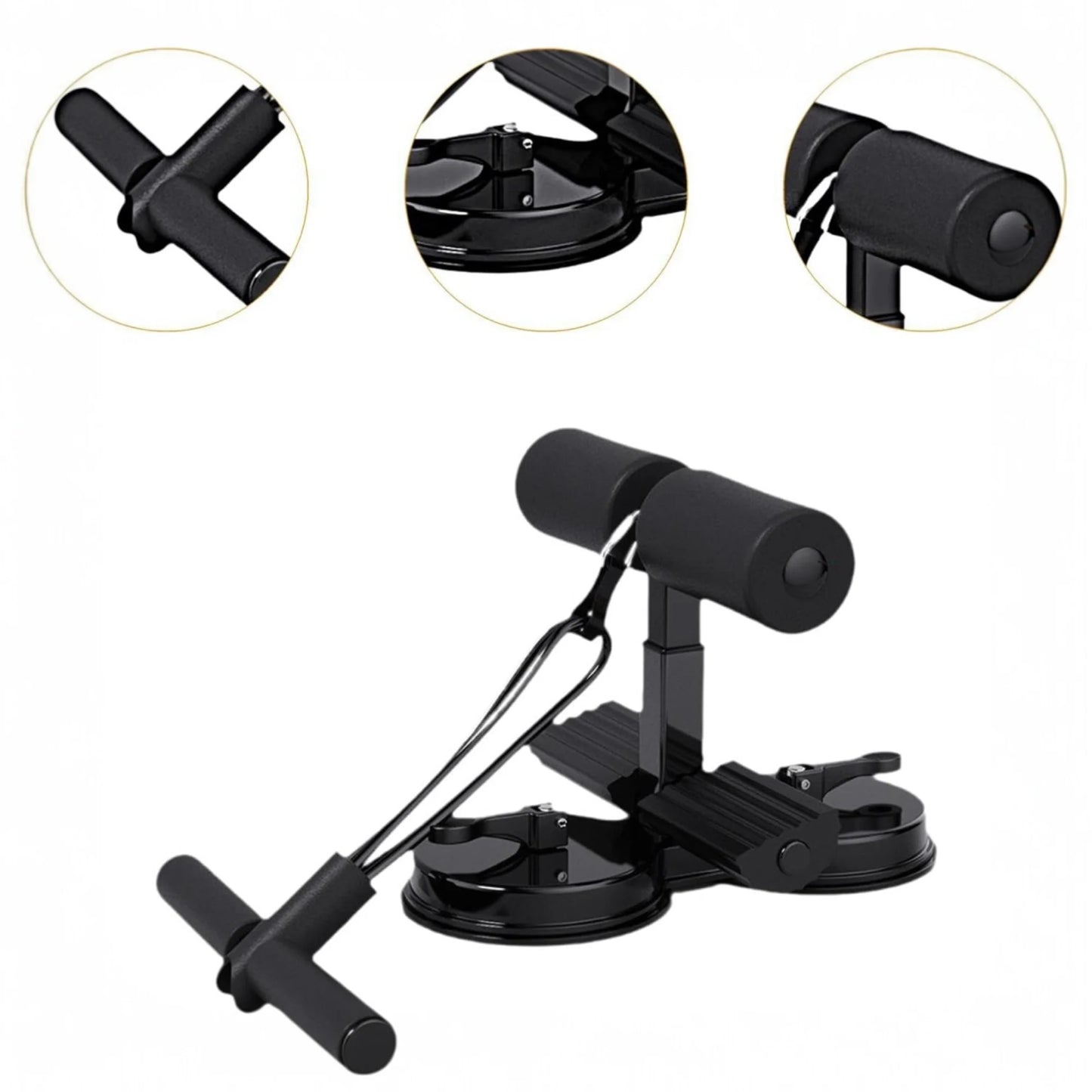 Suporte de Abdominais Ultra-Grip – O Teu Ginásio Compacto em Casa