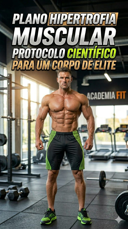 Plano HIPERTROFIA MÁXIMA : Protocolo Científico para um Corpo de Elite