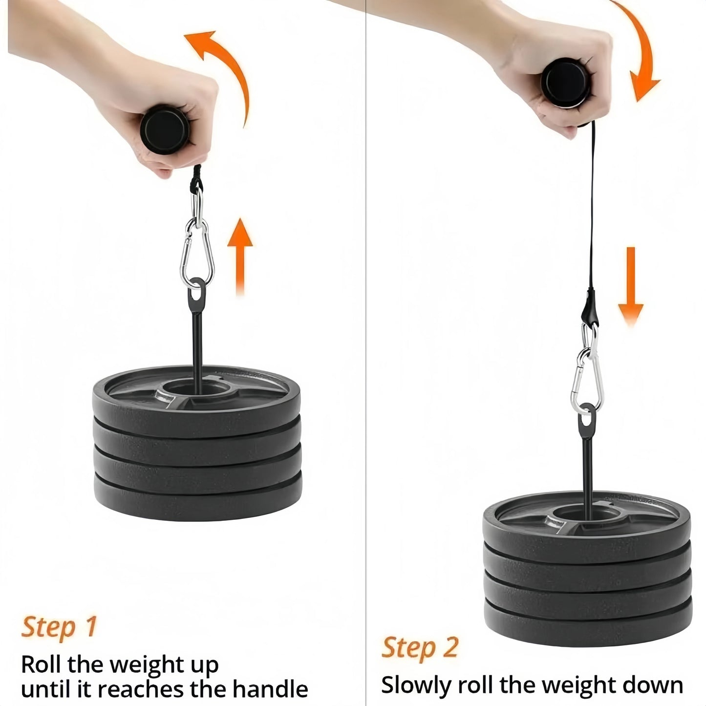 Rolo de Punho e Antebraço (Forearm Blaster) – Máxima Força de Grip