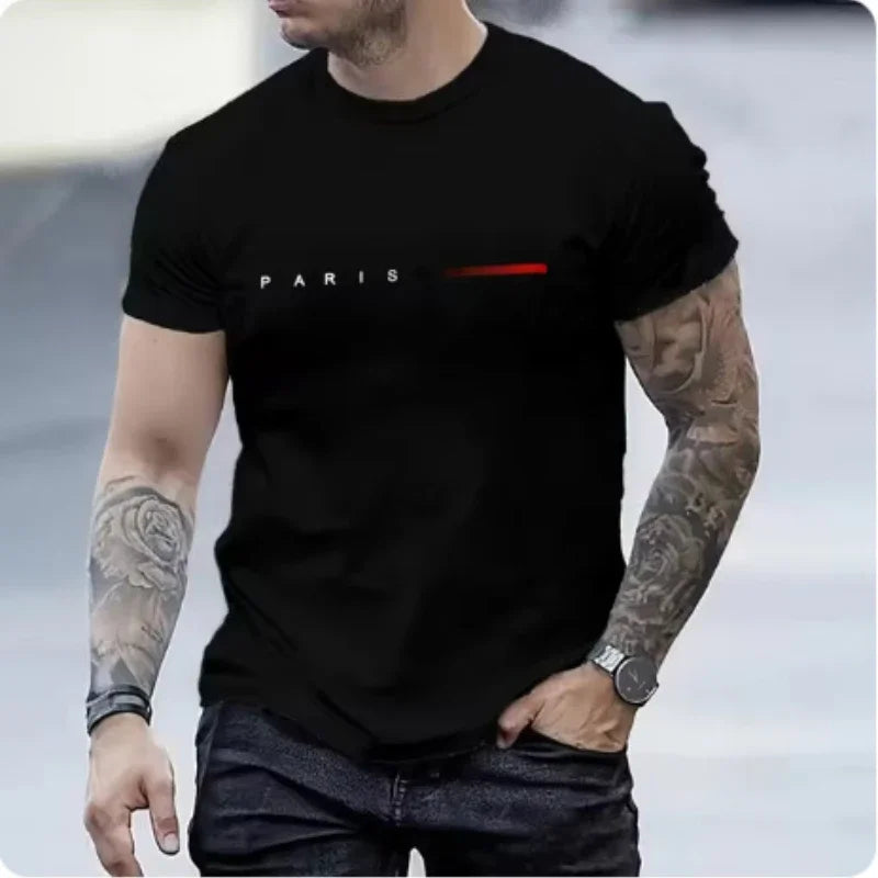 Conjunto Casual Masculino "LANE JT" – Estilo Urbano e Conforto de Verão