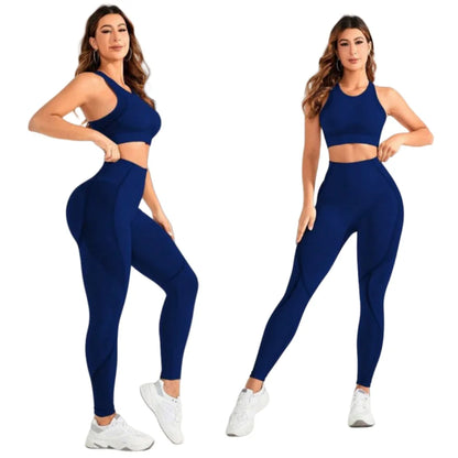 Conjunto de Yoga LOVELYXIAYING™ – Conforto Seamless &amp; Performance Superior