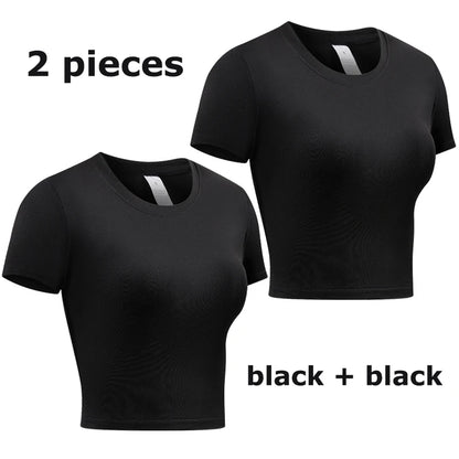 T-Shirt de Compressão Performance feminina – Edição Summer Gym
