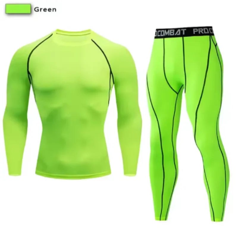 conjunto de treino Camada Base de Performance Masculina – Conforto Total nas 4 Estações