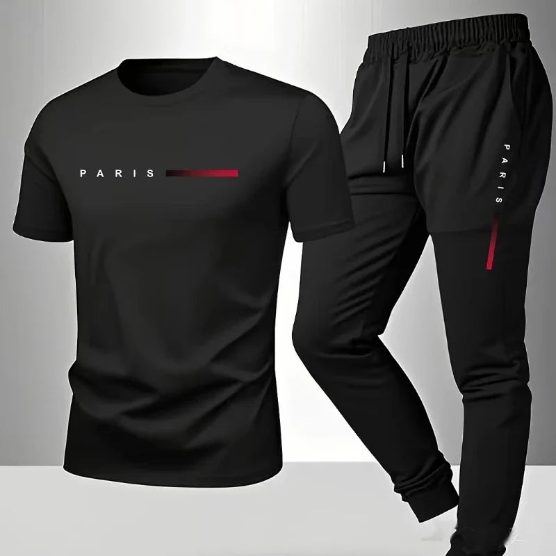 Conjunto Casual Masculino "LANE JT" – Estilo Urbano e Conforto de Verão