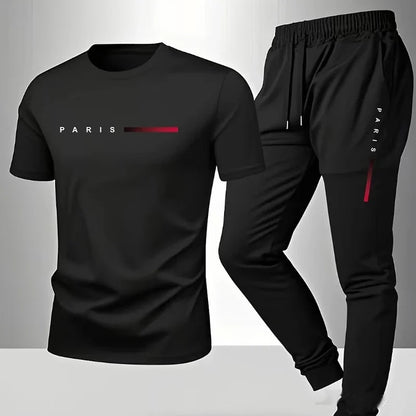 Conjunto Casual Masculino "LANE JT" – Estilo Urbano e Conforto de Verão