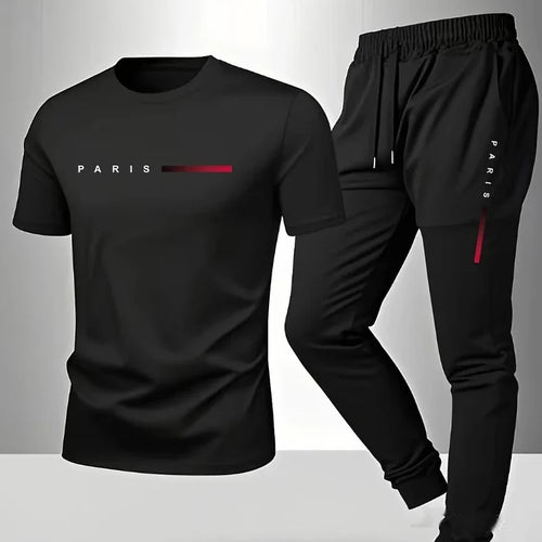 Conjunto Casual Masculino "LANE JT" – Estilo Urbano e Conforto de Verão