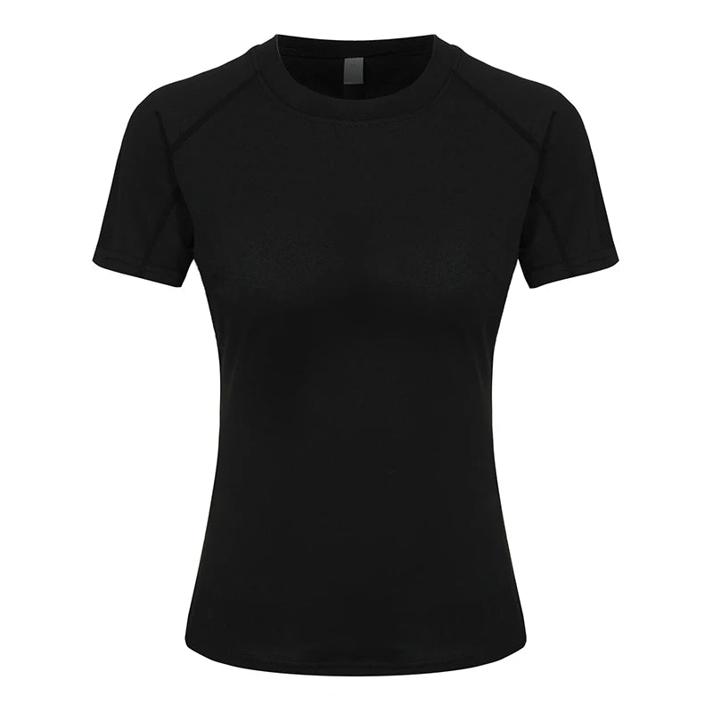 T-Shirt de Compressão Performance feminina – Edição Summer Gym