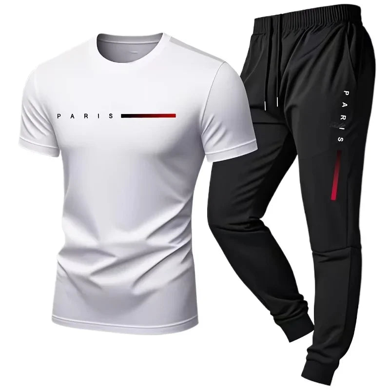 Conjunto Casual Masculino "LANE JT" – Estilo Urbano e Conforto de Verão