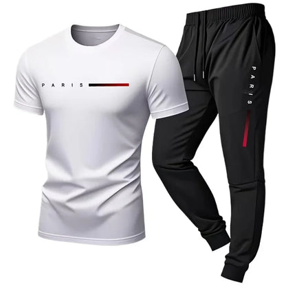 Conjunto Casual Masculino "LANE JT" – Estilo Urbano e Conforto de Verão