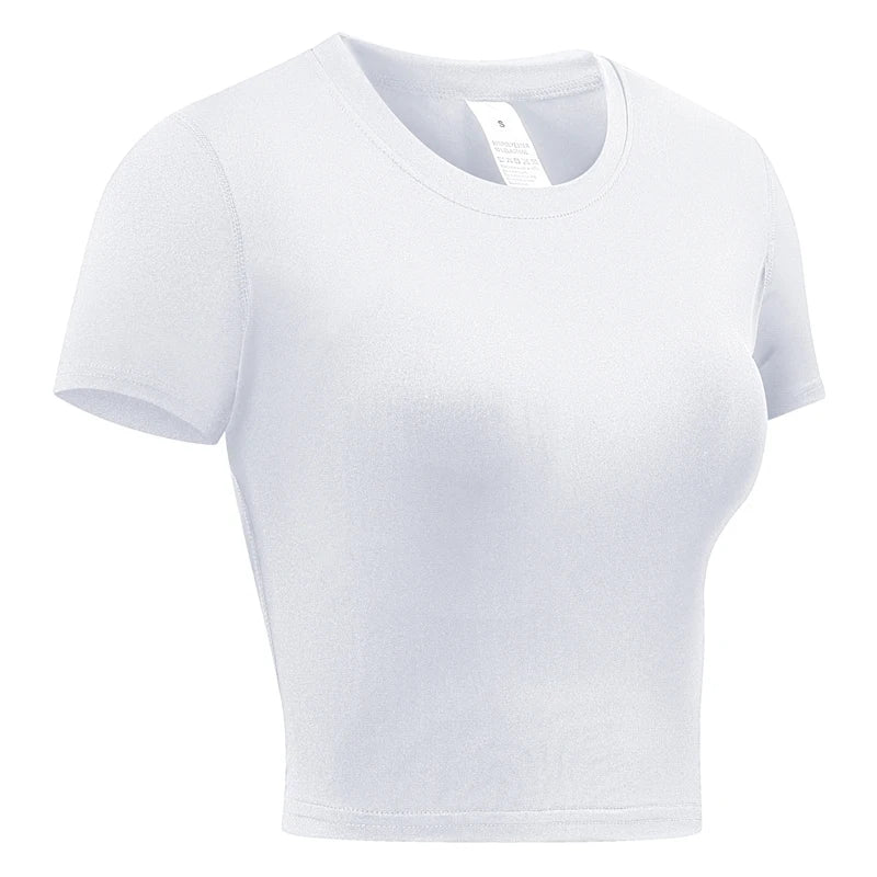 T-Shirt de Compressão Performance feminina – Edição Summer Gym