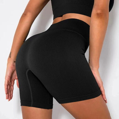 Calções de Yoga Seamless "Scrunch" – Definição e Conforto Total