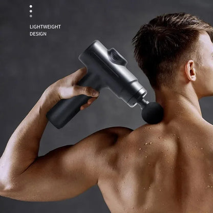 Pistola de Massagem Profissional Freepower – 8 Cabeças de Massagem