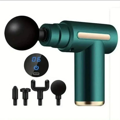 Pistola de Massagem MINI-Muscular Profissional – Relaxamento e Recuperação Total