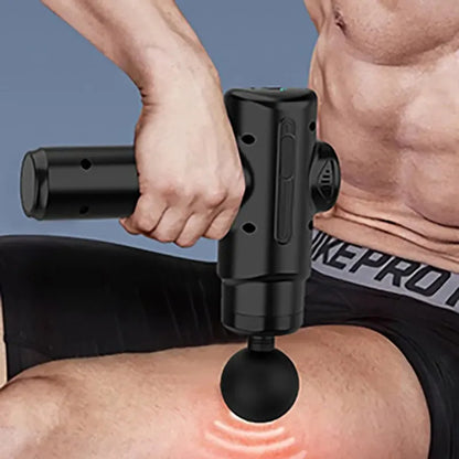 Pistola de Massagem Profissional Freepower – 8 Cabeças de Massagem
