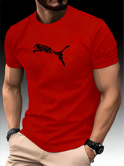 T-shirt de Performance "Fox Leopard" – Tecnologia e Visibilidade